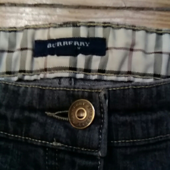 Pre-owned Burberrys Grey Flare Leg Jeans - Picture 2 of 8